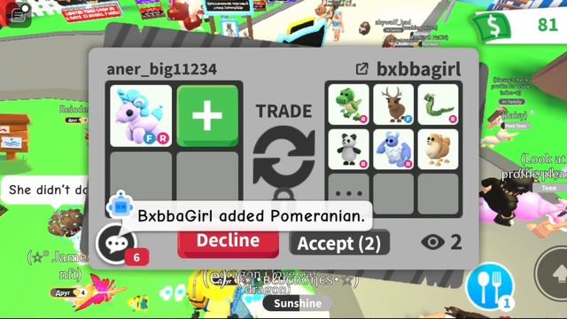 Трейды на Balloon Unicorn!!! Что дают? *Шок трейды*#Роблокстрейды#adoptme #adoptmeroblox