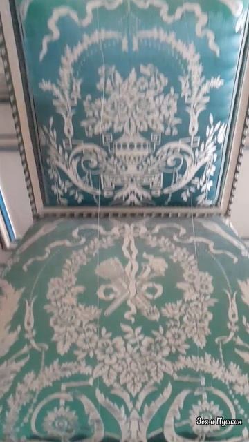 Интерьеры Дворца в Кусково. Стул в Карточной. смотреть онлайн