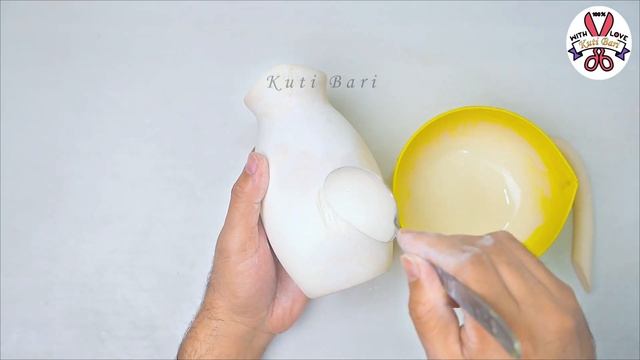 Plastic bottle Flower vase making || Best out of waste смотреть онлайн