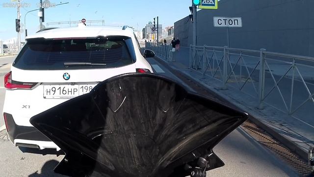 Первомайские покатушки по Санкт-Петербургу,  Bajaj Dominar400