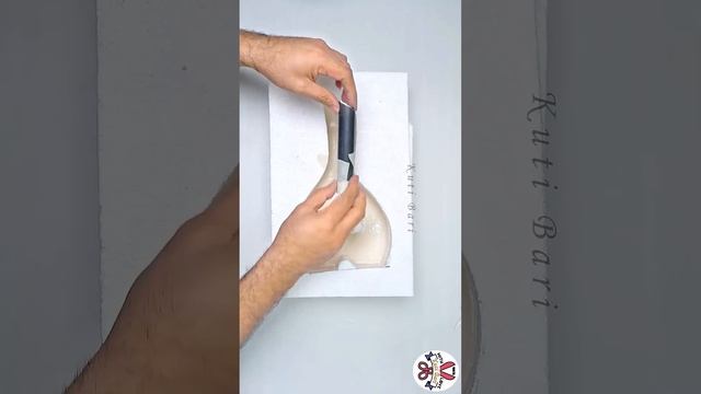 Lovely Flower vase // Stylist flower vase making #flowervase #diy #roomdecor #craft #flowerpot смотреть онлайн