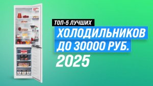 ТОП–5 холодильников 2025 года до 30000: Какой выбрать холодильник для дома?