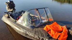 28 августа 2024 г. Лодка «ОБЬ-1» ЗИЧ мотор  болотоход GATOR 🐊TA