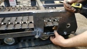 Начало сборки очередного самодельного снегохода на 500 гусенице