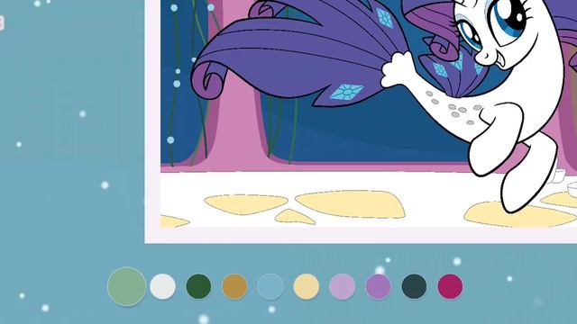 Игра Мой Маленький Пони Раскраска 42 Часть смотреть онлайн
