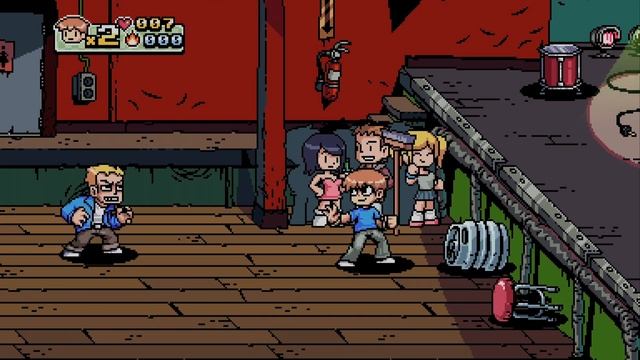 Scott Pilgrim vs. the World: The Game 3 уровень PS5