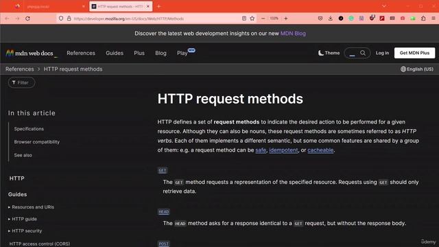 126 - Understanding HTTP Methods смотреть онлайн