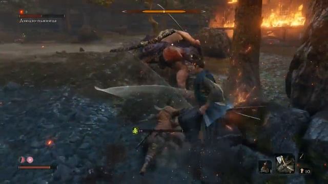 SEKIRO  SHADOWS DIE TWICE 2019 04 07 - Пьяный мастер