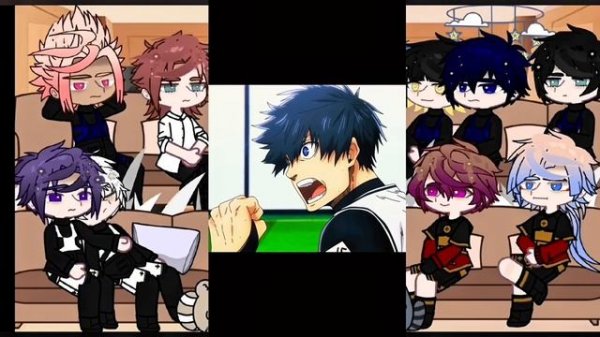 Blue Lock react to Isagi Yoichi / Реакция Блю Локка на Исаги Ёичи