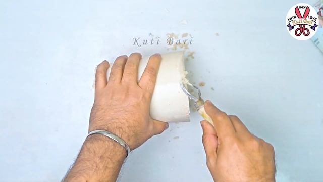 Cement pottery making || Cement flower vase - Tree planter Making смотреть онлайн