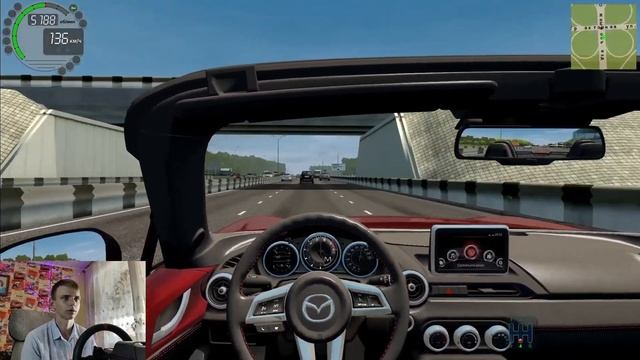 Устроил ШАШКИ НА НОВОЙ МАЗДЕ MX-5! Полюбил японца? City Car Driving