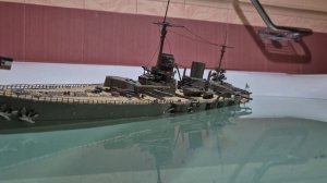 Крушение S.M.S Moltke / Корабль из пластилина