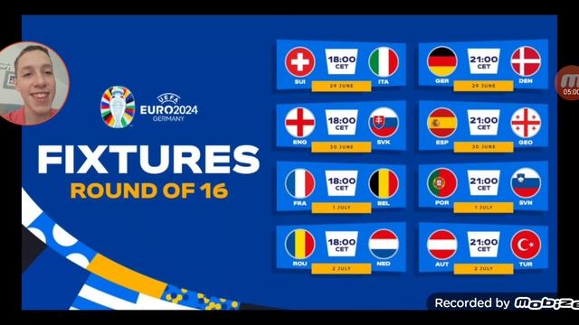 ПРЕДИКТЫ НА ПАРЫ 1/8 ЕВРО 2024!!!