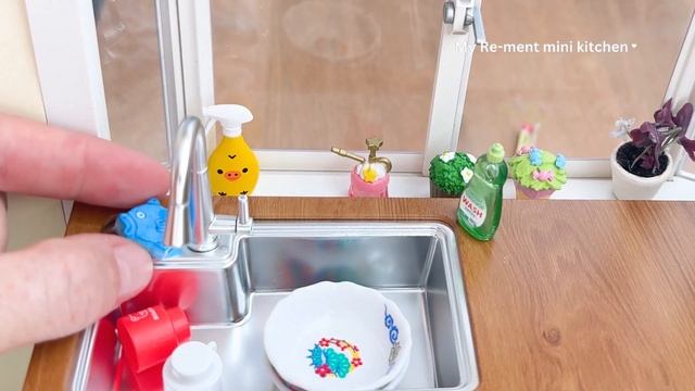 New mini kitchen setup ASMR ✨Re-ment Collection смотреть онлайн