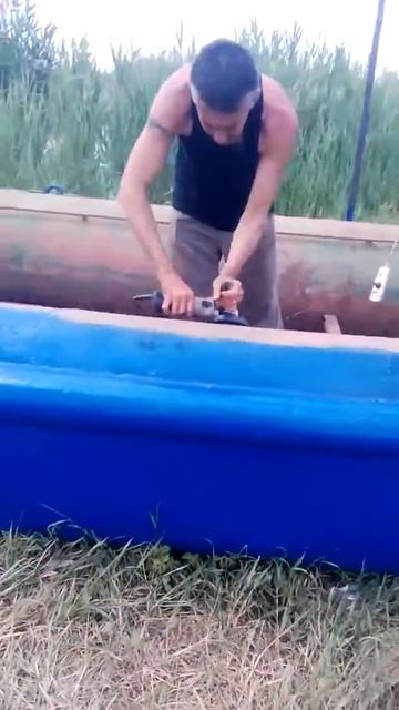 Продолжаем строить навес на воде смотреть онлайн