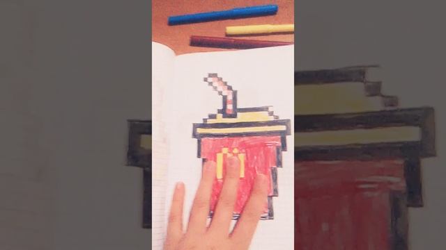 Рисунки по клеточкам \\\ панда , катейка ❤💙 смотреть онлайн