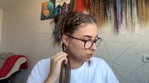 Афрокосички самой себе / Как заплести