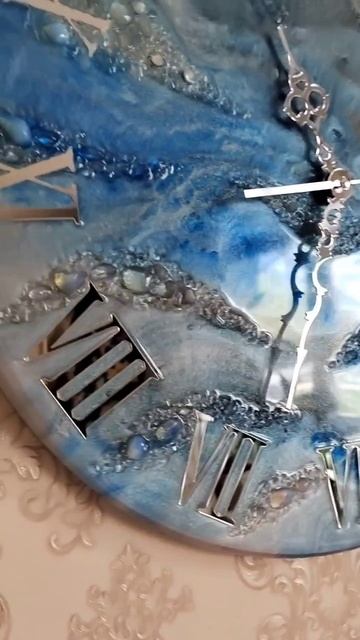 Часы из эпоксидной смолы смотреть онлайн