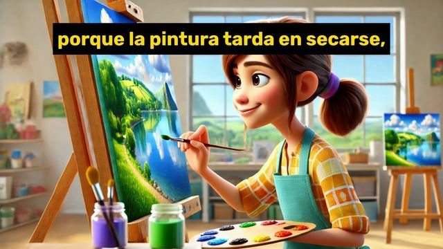 Аудио рассказ на испанском "Моя первая картина" для на? смотреть онлайн