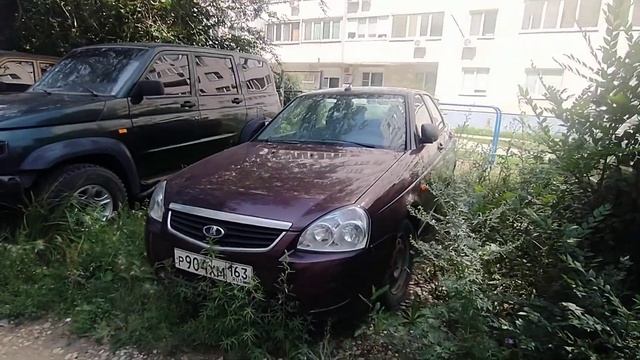 Заброшенная Lada Priora