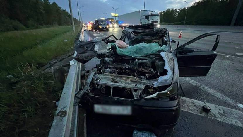 На МКАД произошло ДТП с погибшим и четырьмя пострадавшими смотреть онлайн