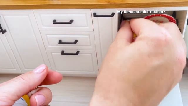 Miniature kitchen set installation ✨ASMR ✨Re-ment collection✨ смотреть онлайн
