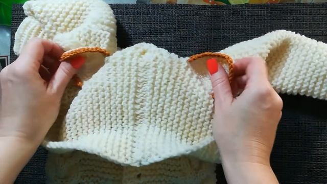 Вязаный детский комбинезон смотреть онлайн