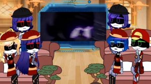 || Реакция Murder drones на Uzi, V N vs Sin 8|| ✩ { Gacha Nox } ✩