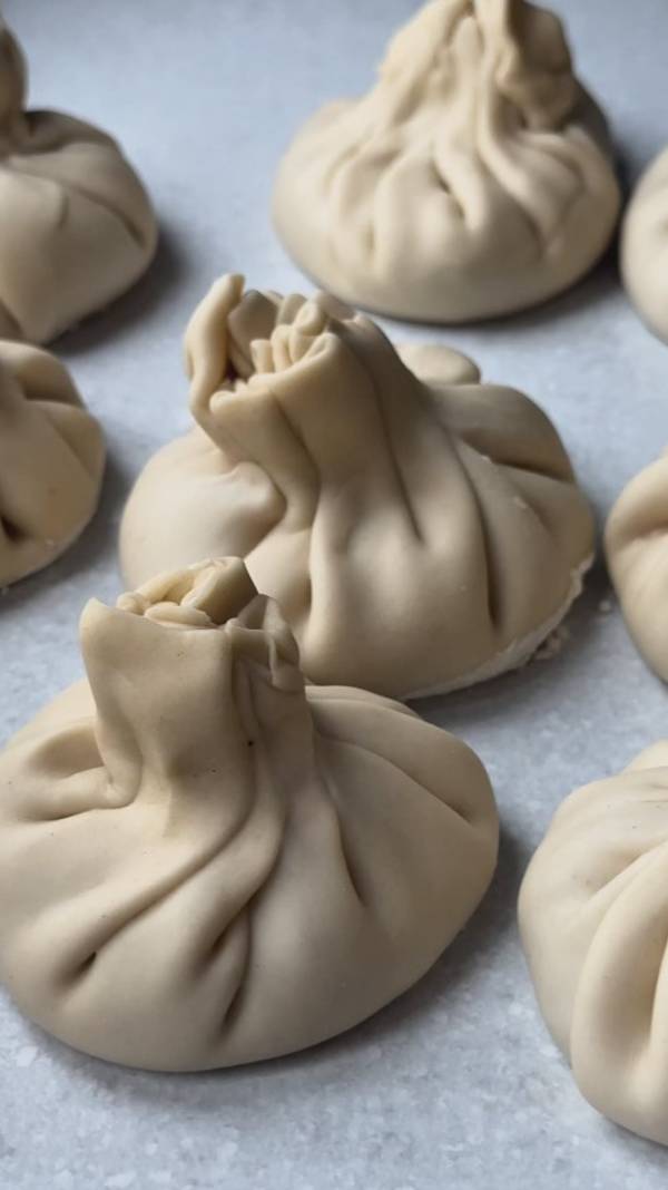 Сочные хинкали как в грузинском ресторане #shorts