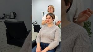 Омолаживающая стрижка с эффектом лифтинга!Стрижка тр?