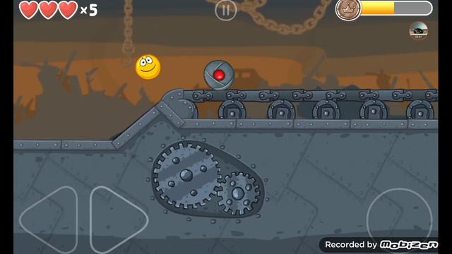 Red Ball 4 || Как пройти уровень 43 || Мрачная фабрика Red Ball 4 ~