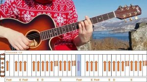 Сталкер у костра мелодия 1 / разбор на гитаре / STALKER GUITAR T