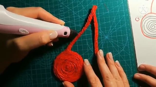 Изготовление мэрцишора 3D ручкой смотреть онлайн