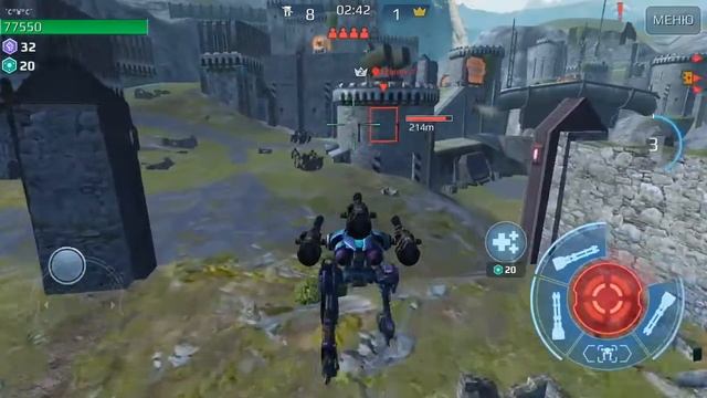 WAR ROBOTS; миллион триста урон почти от маленкого робота. смотреть онлайн