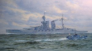 Линкоры типа Куин Элизабет. Мощь флота ея величества.