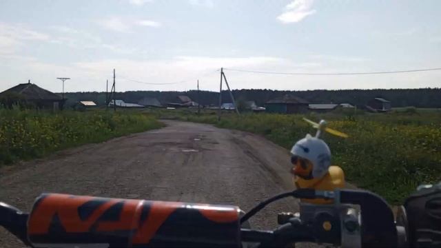 Покатушки на питбайке Kayo TT125