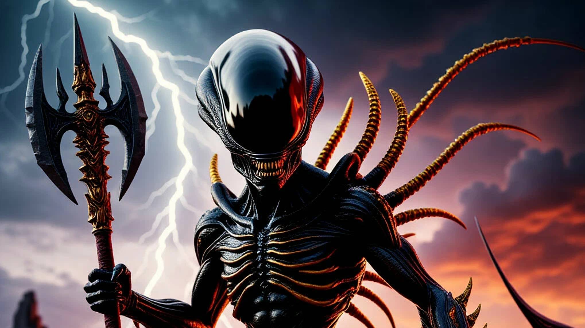 Чужой! Вaымышленные  персонажи!