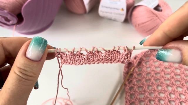 ТАК ВЫ НИКОГДА НЕ ВЯЗАЛИ!!! КРАСИВЕЙШАЯ СЕТКА для ТОПА "HOLLYWOOD" KNITTING LACE TOP смотреть онлайн