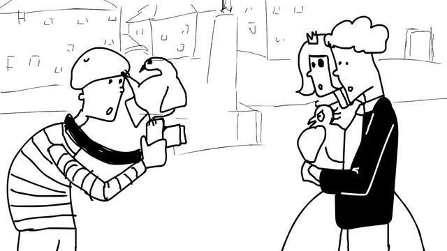 Калашникова /34 итоговый монтаж / про голубя смотреть онлайн