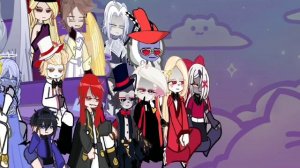 Hazbin hotel react to Emily's husbands as Cale and Alberu / RUS /0.5 ЗАКАЗ