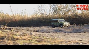 УАЗ на радиоуправлении гоняем по грязи масштаб 1:32. UAZ RC
