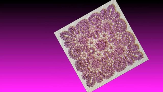 Салфетки. Салфетки крючком и спицами. Слайд шоу. смотреть онлайн