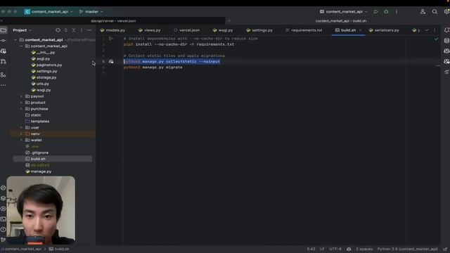 Как легко задеплоить Python Django проект на Vercel смотреть онлайн