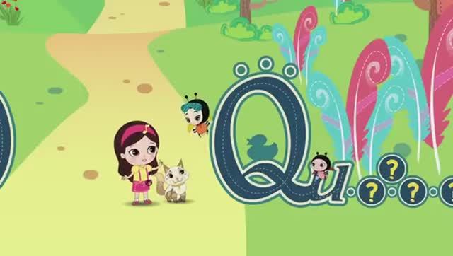 Letter Qq - Olive and the Rhyme Rescue Crew _ Learn ABC смотреть онлайн