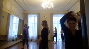 очень сложный танец