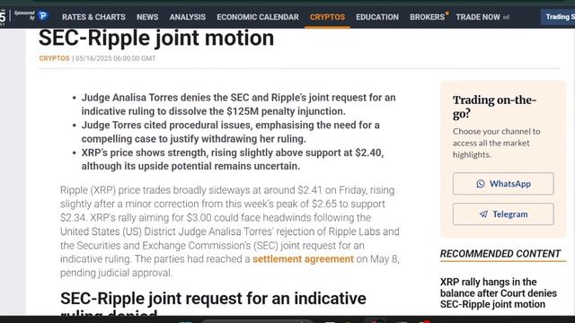 XRP под давлением: Манипуляции, Суд и Цена — Что ждёт Ripple дальше?