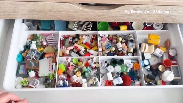 Miniature kitchen set installation ✨ASMR ✨Re-ment collection✨ смотреть онлайн