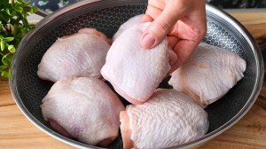 ТОП рецепт! ТАКИХ КУРИНЫХ БЕДРЫШЕК ВЫ ЕЩЕ НЕ ЕЛИ! Очень сочные и ароматные! Вкусно и полезно!