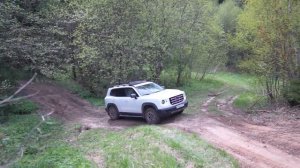 Haval dargo X в лесу вместе с другими Дарго, Танк 300 и Нивой