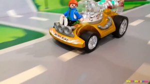 Мультики про машинки. Дети в опасности - Петрович спасает новые игрушки. Мультфильмы для детей